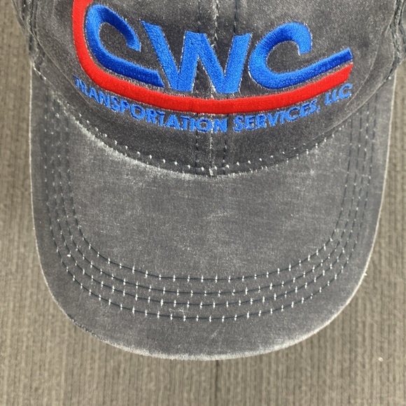 CWC Baseball Hat Mens OSFM Gray Blue Strapback Cap OC Platinum Series - Picture 4 of 14